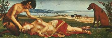 プロクリスの死 1500年 ルネサンス ピエロ・ディ・コジモ Oil Paintings